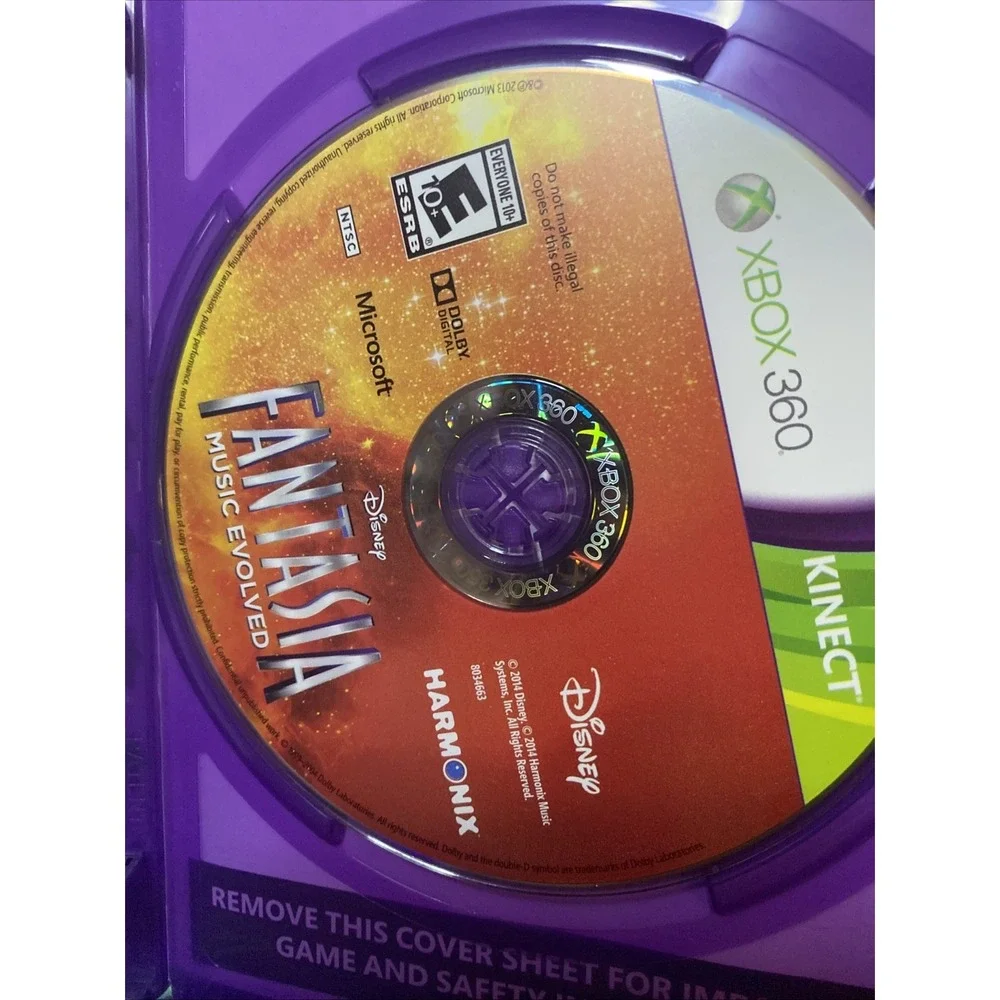 Fantasia: Music Evolved (Microsoft Xbox 360 Kinect, 2014)